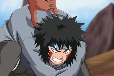 Download Wallpapers 640x960 Daniloti, Naruto, Inuzuka Kiba, Akamaru ...