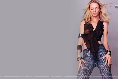 Uma Thurman Avengers   Wallpaper.