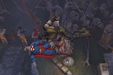 Supermen Vs Scopion Mortal Kombat Vs. DC Universe Wallpapers ...