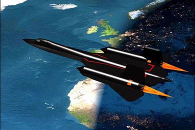 SR 71 Blackbird Final Render By DarkTemper On DeviantArt