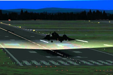 FSX) SR 71   Blackbird Landing   YouTube