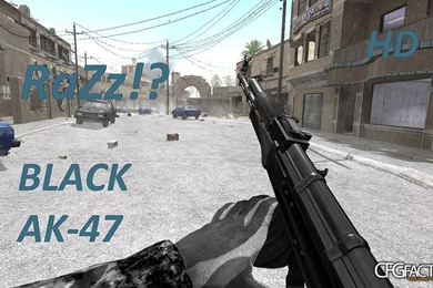 Black HD AK 47 Download   CFGFactory