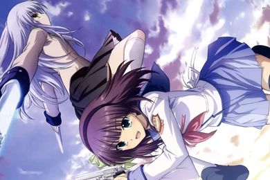Kanade Tachibana And Yuri Nakamura   Angel Beats! Wallpapers ...