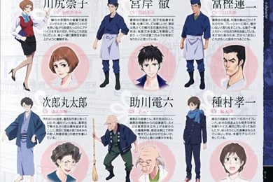 Hanasaku Iroha, Wallpapers