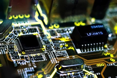 1366x768 Computer Chip Desktop PC And Mac Wallpapers