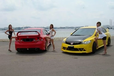 Bazbiz Wallpapers Car And Drag Modifications: Honda Civic Mugen RR