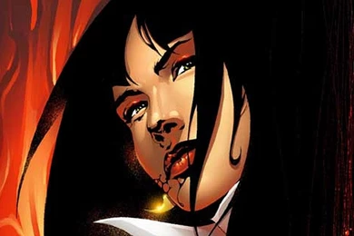 Black Haired Vampirella Wallpaper Backgrounds