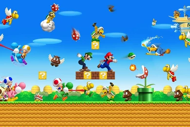 Super Mario Bros. World By Lwiis64 On DeviantArt