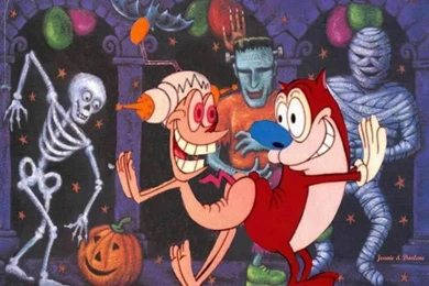 Ren And Stimpy Cartoon Wallpapers   Crazy Frankenstein