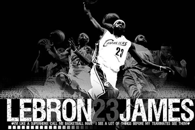 NBA Cleveland Cavaliers LeBron James Desktop 28   Wallcoo.net