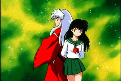 InuYasha And Kagome   Inuyasha Wallpapers (31391057)   Fanpop