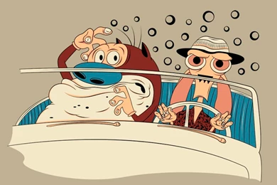 Ren And Stimpy In Las Vegas By Hazyoasis On DeviantArt