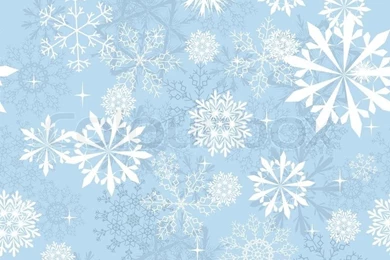 Seamless Snowflakes Backgrounds For Winter And Christmas Theme ...