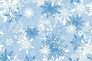 Seamless Snowflakes Backgrounds For Winter And Christmas Theme ...