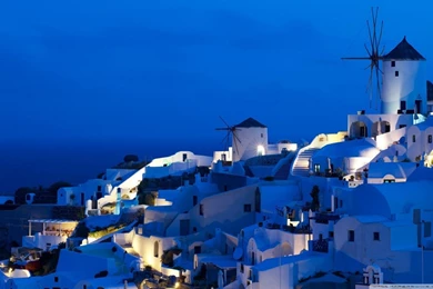 Greece, Santorini HD Desktop Wallpapers : Widescreen : Fullscreen ...