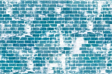 Brick effect Wallpapers BLUE LIMIT By Wall&decò Design Christian Benini
