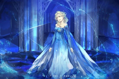 Frozen (movie), Princess Elsa, Animated Movies, Artwork Wallpapers HD