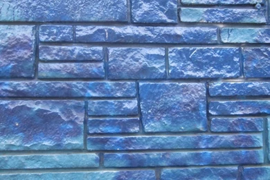 Blue Brick Patterns