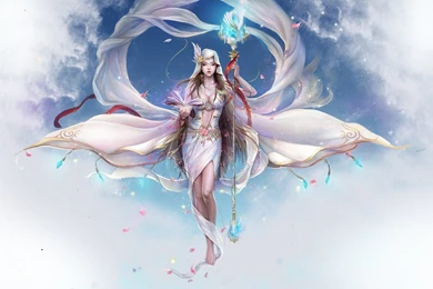 White Fairy Computer Wallpapers, Desktop Backgrounds