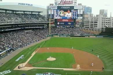 Comerica Park, Section 322, Home Of Detroit Tigers