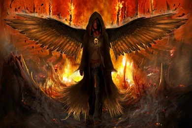 Vampire Angel Of Destruction Wallpapers From Vampire Wallpapers ...