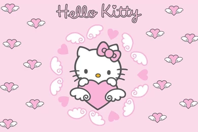 Photos Hello Kitty With Bow Cute Wallpapers