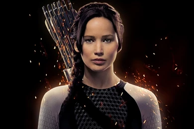 Jennifer Lawrence As Katniss Wallpapers