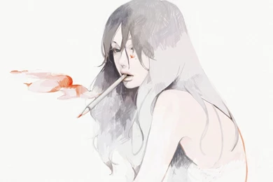 Art, Girl, Drawing, Drawing Art, Drawing Amine, Wallpaper, Paint