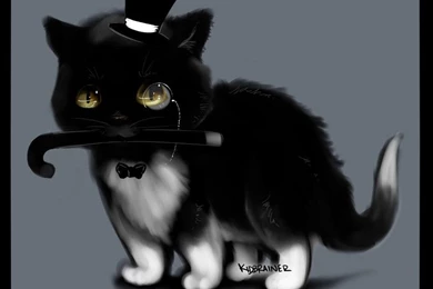 Tuxedo Cat By Kidbrainer On DeviantArt