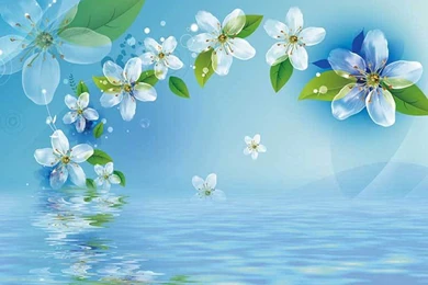 Large Beautiful Flower Mural Wallpapers Living Room Bedroom TV ...