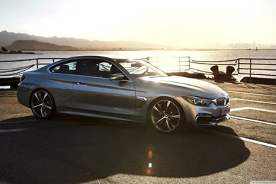 BMW 4 Series Coupe   2013 Side Quarter View HD Desktop Wallpapers ...