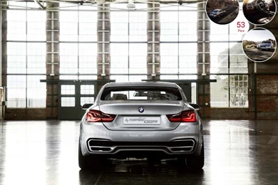 BMW 4 Series Coupe Concept (2013)   Rear