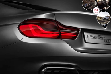 BMW 4 Series Coupe Concept (2013) Tail Light