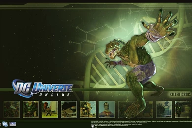 Killer Croc  Free DC Universe Online Wallpapers Gallery   Best Game ...