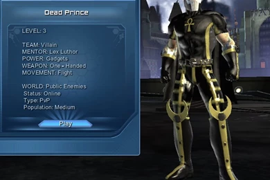 DCUO: Dead Prince By Eruletho On DeviantArt