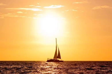 Sunset At Big Island HD Desktop Wallpapers : Widescreen : High ...