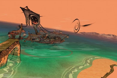 Okami   Ghost Ship Computer Wallpapers, Desktop Backgrounds ...