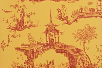 Toile Wallpapers From Sanderson