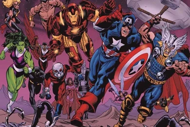 The Top Ten Avengers