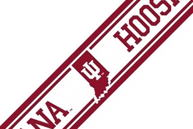 NCAA Indiana Hoosiers Prepasted Wallpapers Border Accent Roll ...