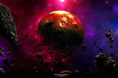 Planet Galaxy Rock Universe Cosmos Asteroid Wallpapers   (