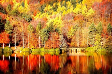 High Resolution Fall Wallpapers Lake Photos Of Better Computer ...