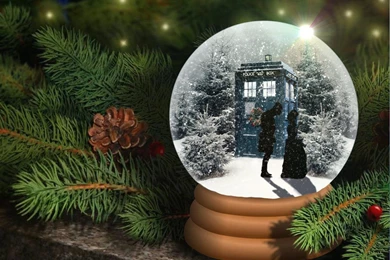 Doctor Who Snow Globe   2012 By Killashandra falta On DeviantArt