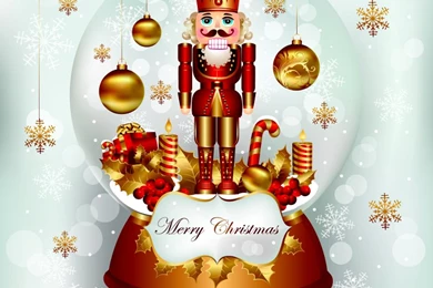 Warm Xmas Greetings: Xmas App Featuring 3D Snowflakes