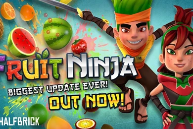 FRUIT NINJA KINECT Xbox Microsoft Adventure 1fnk Action Warrior ...