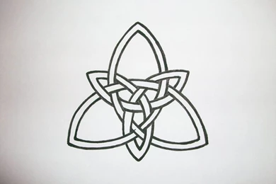 Amazing Black Outline Celtic Knot Tattoo Stencil.jpg