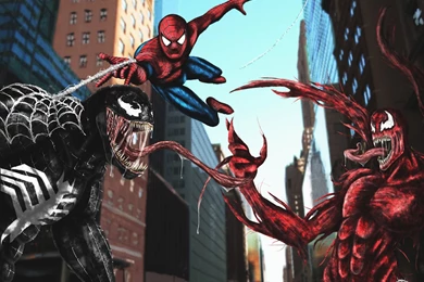 Spiderman Vs. Venom Vs. Carnage. By Ezekiel47 On DeviantArt