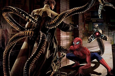Spiderman Vs Doctor Octopus   Wallpapers   Spidermangamesonly.com