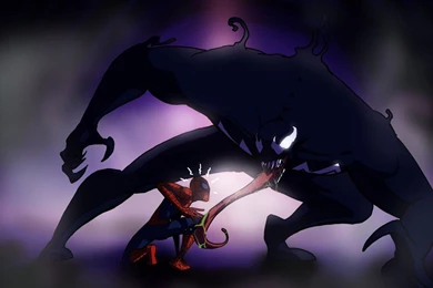 Spider Man Vs Venom By Viktormon On DeviantArt
