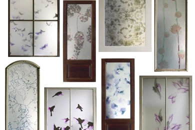 Palm Trees & Damask: Trove Wallpapers